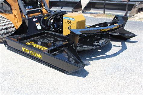 bush hog mowers for skid steer loaders|skid steer mounted rotary cutters.